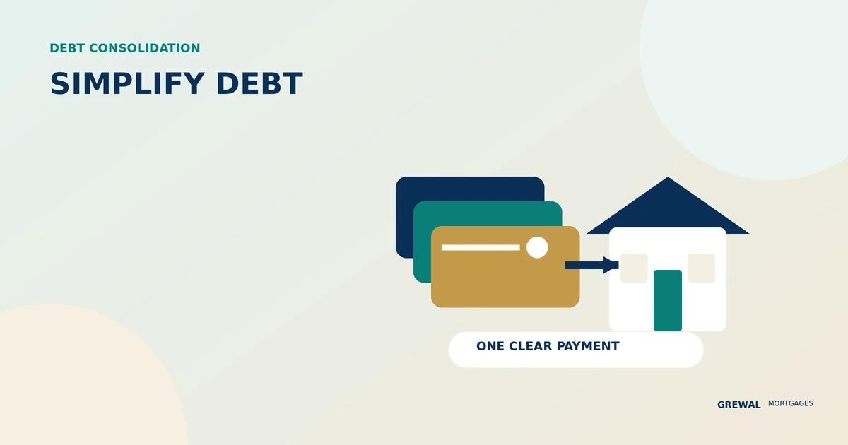 Illustration for Refinancing for Debt Consolidation: When It Can Help and What to Watch